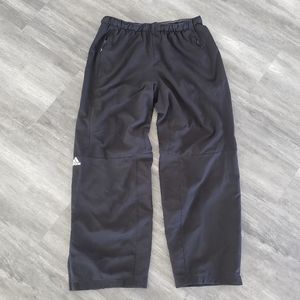 Black Classic Adidas Athletic Track Pant